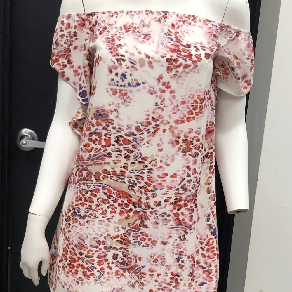 Off t he shoulder mini dress